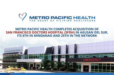 Metro Pacific Health Corp. Expands Footprint with Acquisition of .